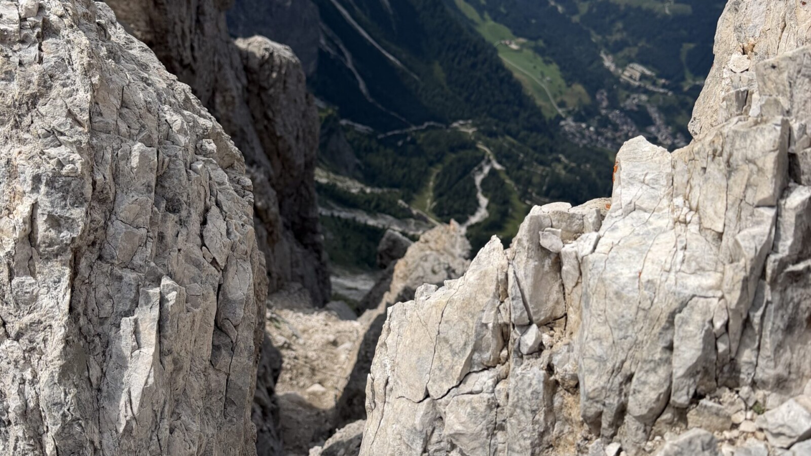 Ferrata-bolver-lugli-rifugio-rosetta-20260802 - Il canale duscita