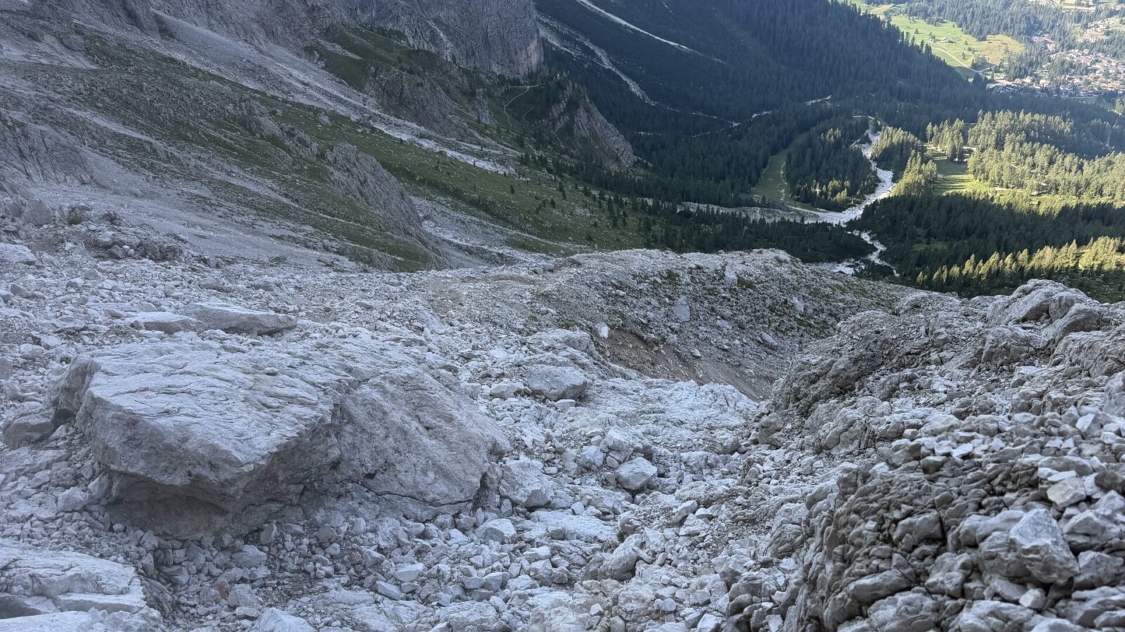 Ferrata-bolver-lugli-rifugio-rosetta-20260802 - Il secondo tratto dove si cammina