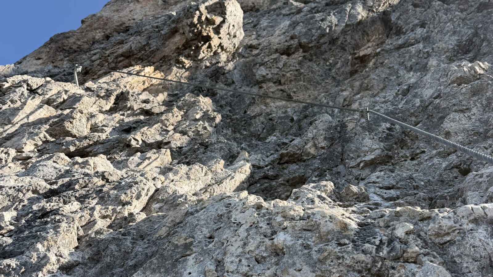 Ferrata-bolver-lugli-rifugio-rosetta-20260802 - Il tratto verticale